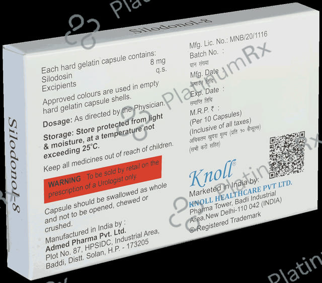 Sildonol 8 Capsule