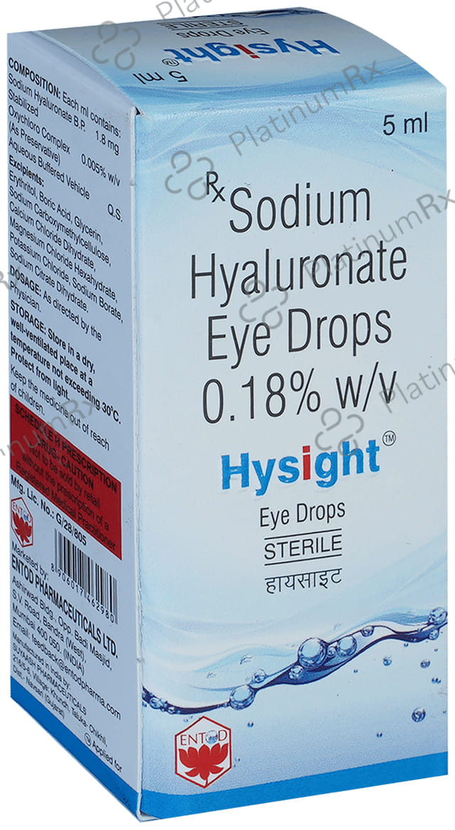 Hysight Eye 1.8mg Eye Drop 5ml