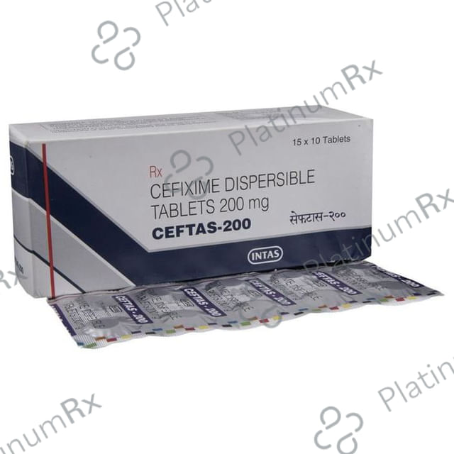 Ceftas 200mg Tablet 10s