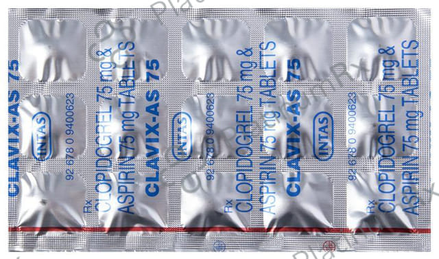 Clavix AS 75/75mg Tablet 15s