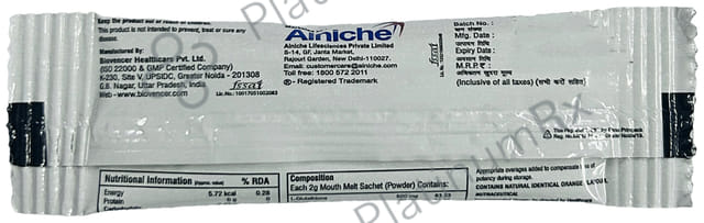 UltraWyte Orange Mouth Dissolving Sachet 2gm