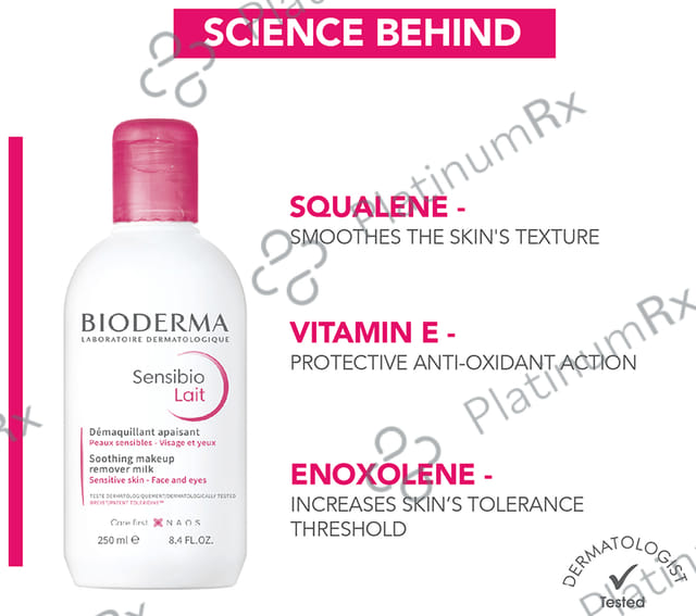 Bioderma Sensibio Lait Soothing Make Up Remover Milk