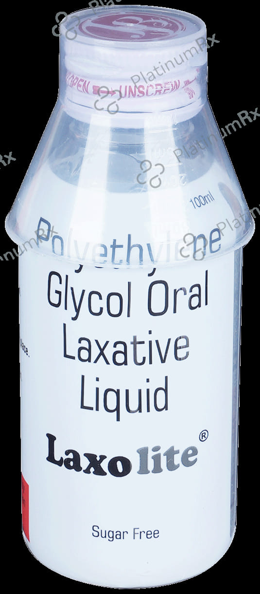 Laxolite 10gm Oral Laxative Sugar Free Liquid 100ml