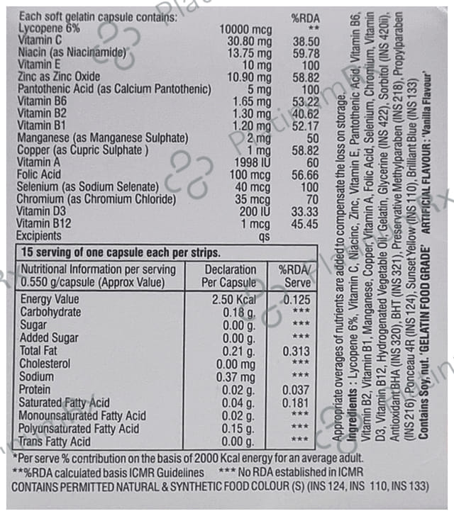 Oxiron Soft Gelatin Capsule