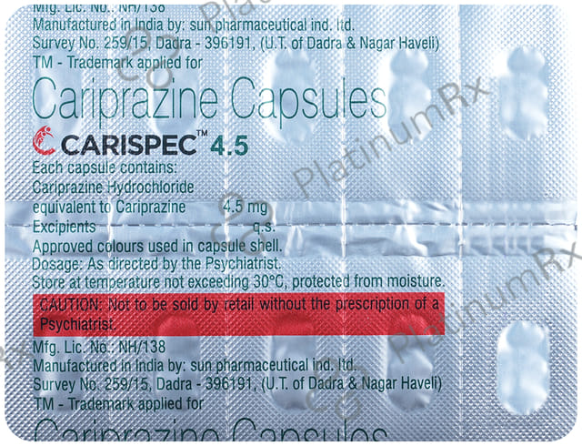 Carispec 4.5mg Capsule 10s