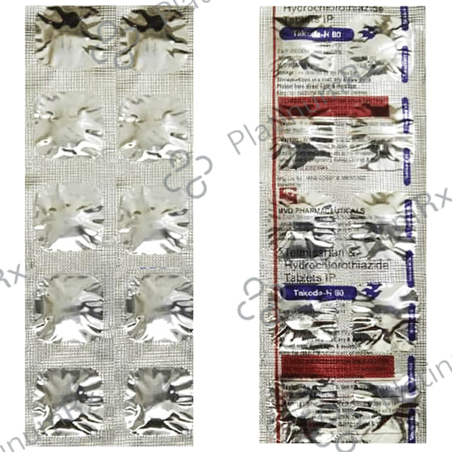 Takoda H 80mg/12.5mg Tablet