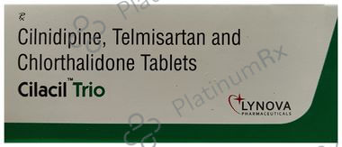 Cilacil Trio 6.25/10/40mg Tablet 10s