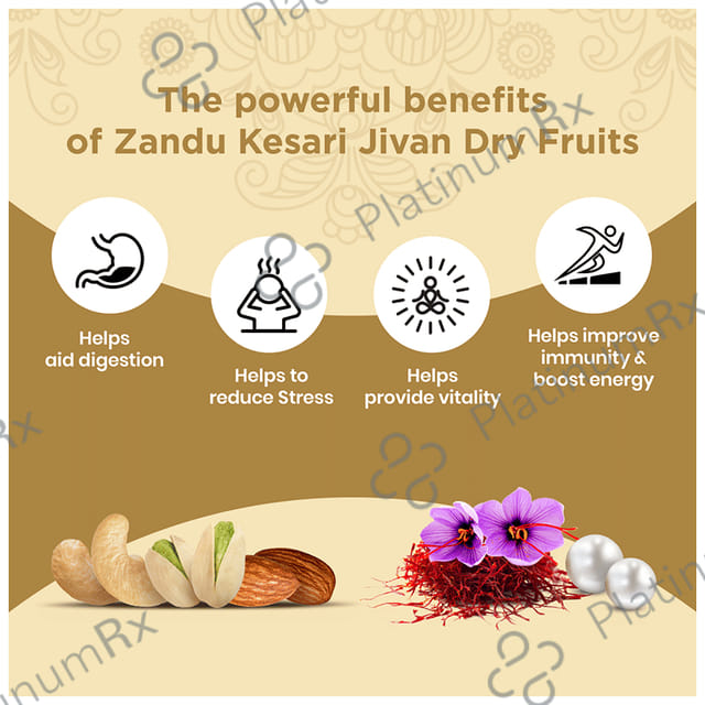 Zandu Kesari Jivan for Strength & Stamina - Dry Fruits 900 gm