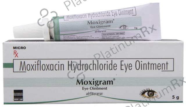 Moxigram 0.5% Eye Ointment 5gm