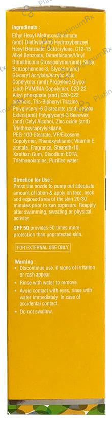 Ahaglow Sunscreen SPF 50 Lotion 100ml