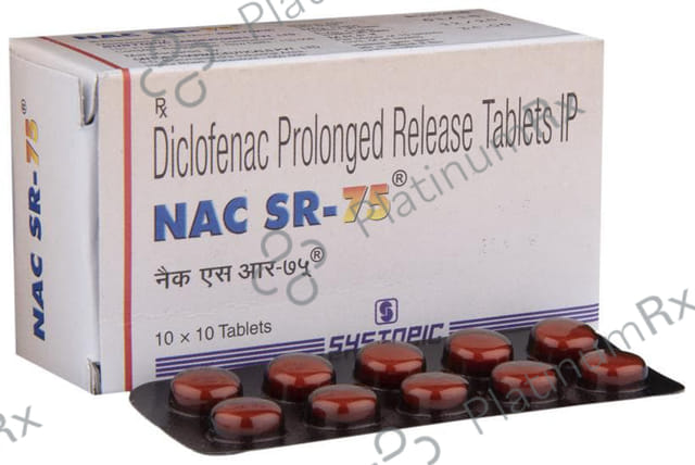 Nac SR 75mg Tablet PR 10s