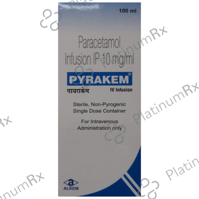 Pyrakem IV 1000mg Infusion 100ml