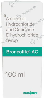 Broncolite AC 30/10mg Syrup 100ml