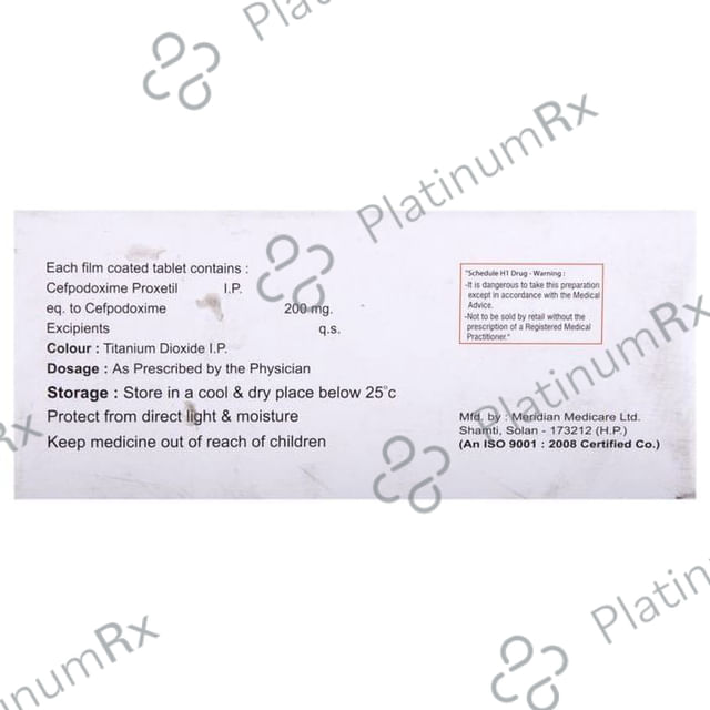 Endocef 200 Tablet