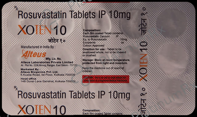 Xoten 10mg Tablet 15s