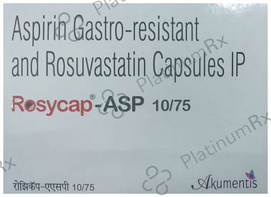Rosycap ASP 10/75mg Capsule 15s