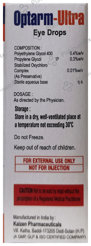 Optarm Ultra Eye Drop 10ml