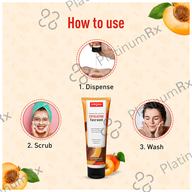Sirona Exfoliating Face Wash