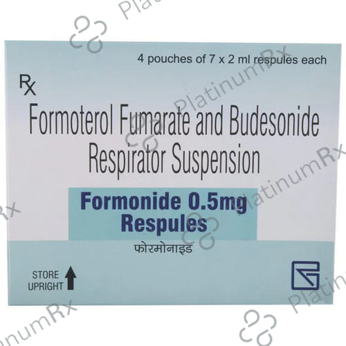 Formonide 0.5mg/20mcg Respules 7X2ml