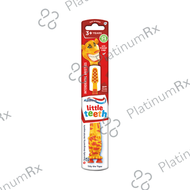 Aquafresh 3+Years Little Teeth Toothbrush Tiger