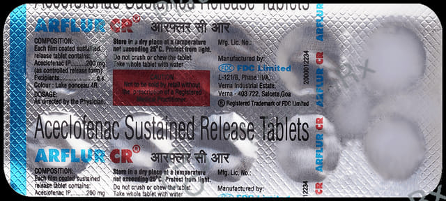 Arflur CR 200mg Tablet 10s