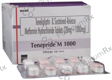 Tenepride M 1000/20mg Tablet SR 10s