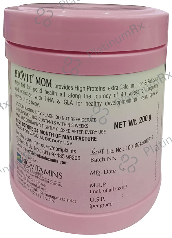 Biovit Mom SF Powder 450gm