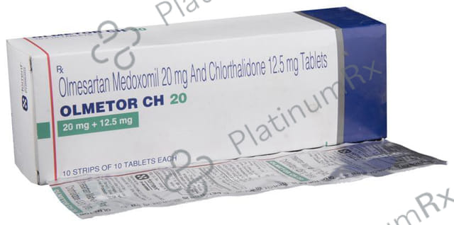 Olmetor CH 12.5/20mg Tablet 10s
