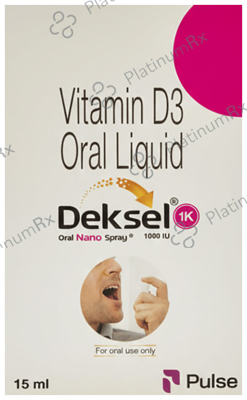Deksel 1000IU Nano Spray 15ml