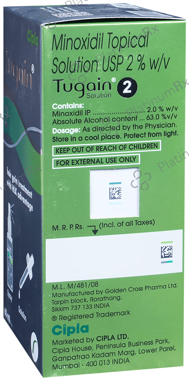 Tugain 2% Solution 60ml