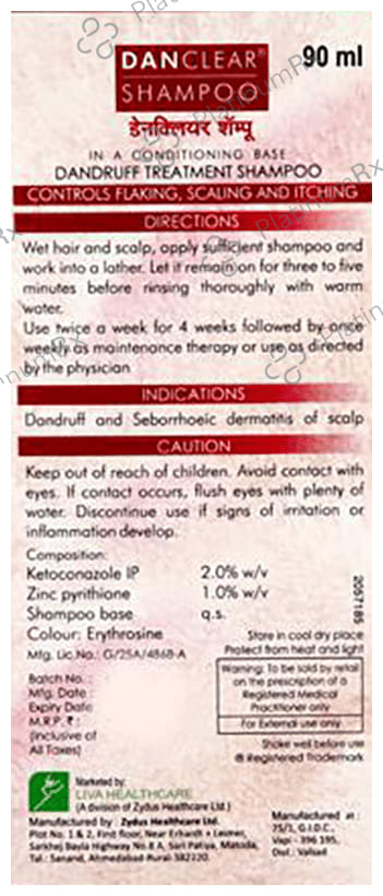 Danclear Shampoo 90ml