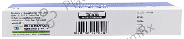 Tobram 0.3% Eye Ointment 5gm