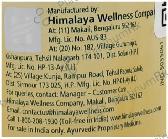 Himalaya Bonnisan Liquid 100ml