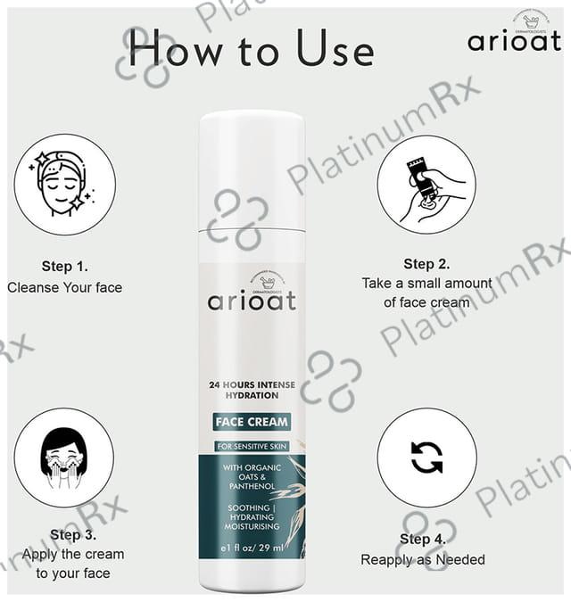 Arioat 24 Hours Intenydration Face Cream 29 ml
