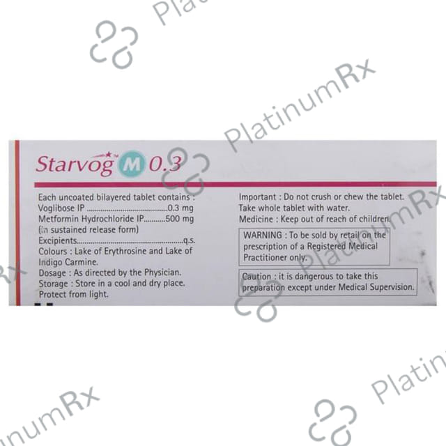 Starvog M SR 500/0.3mg Tablet 10s