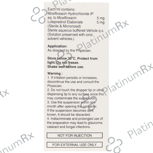 Moxiblu LX 10mg Eye Drop 5ml