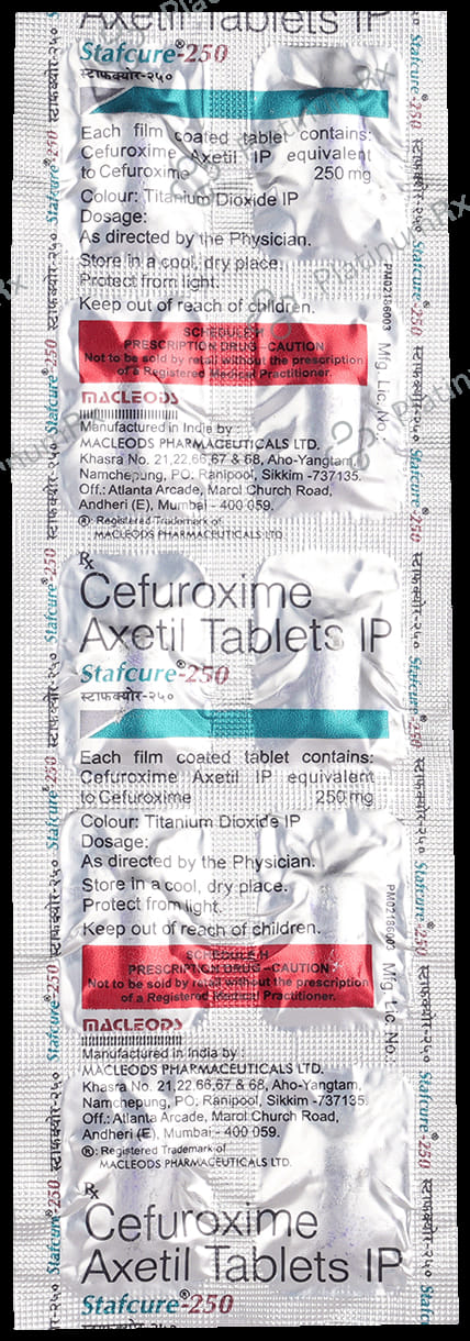 Stafcure 250mg Tablet 10s