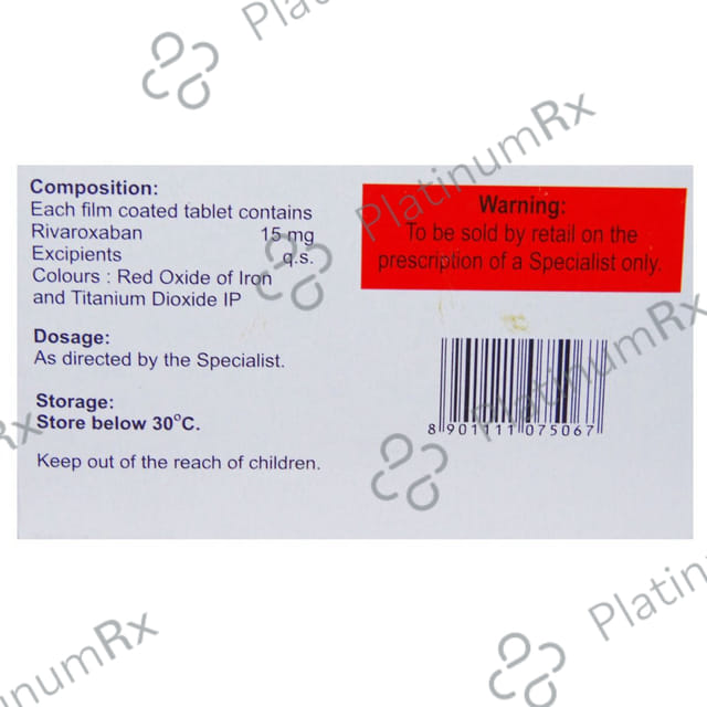Rivatop 15mg Tablet