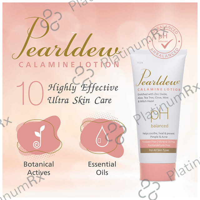 Pearldew Calamine Lotion (100ml Each) 1 Tube