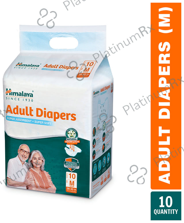 Himalaya Adult Diaper super absorbent super soft -Tape style Diaper Medium