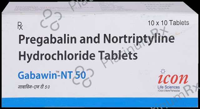 Gabawin-NT 50mg/10mg Tablet