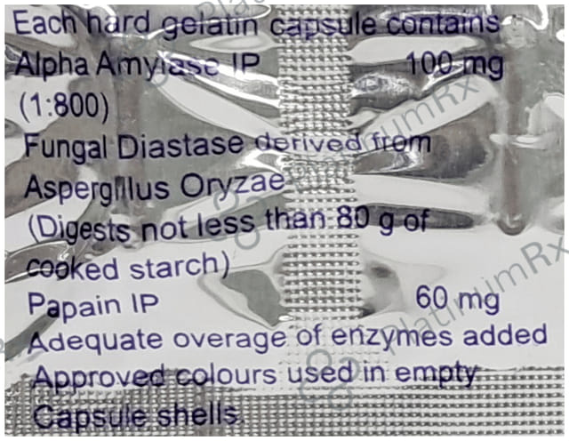 Bestozyme 100/60mg Capsule 15s