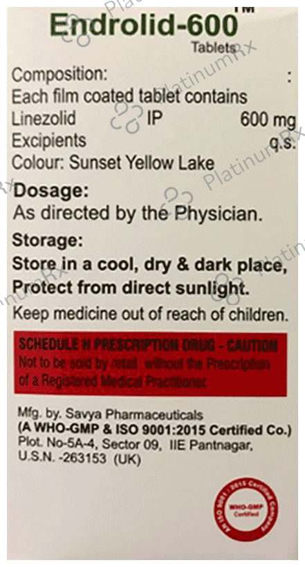 Endrolid 600 Tablet
