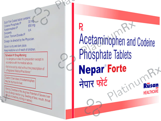 Nepar Forte 650mg/30mg Tablet