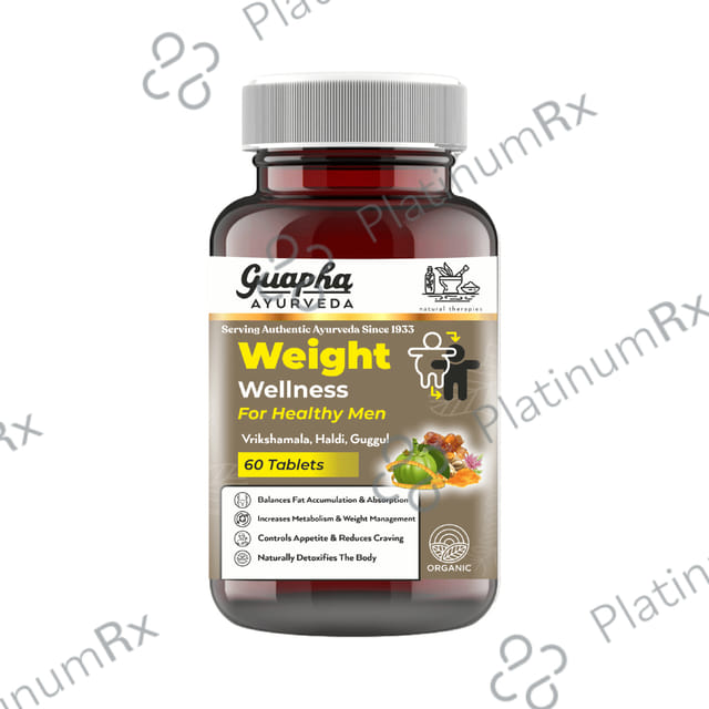 Guapha Ayurveda Weight Wellness Tablet
