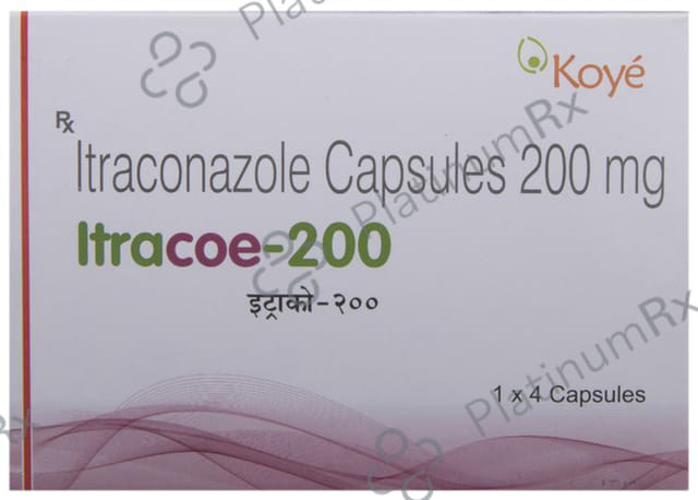 Itracoe 200mg Capsule 4s