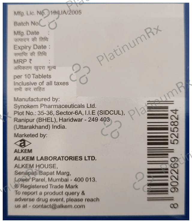 Alsita GM Forte 2/1000/50mg Tablet 10s