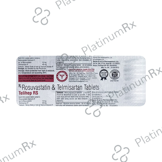 Telihep RS 40mg/10mg Tablet