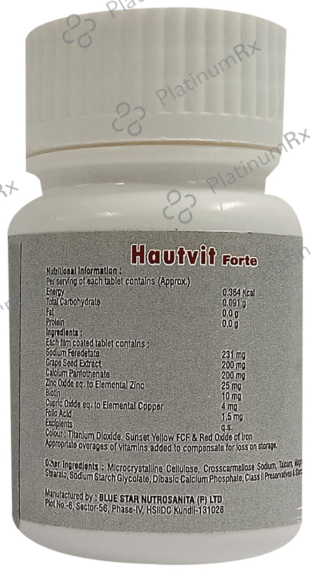 Hautvit Forte Tablet 30s