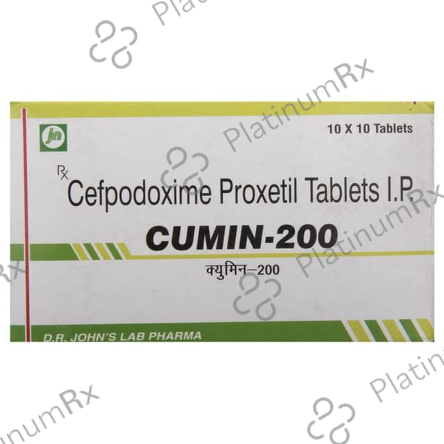 Cumin 200mg Tablet 10s